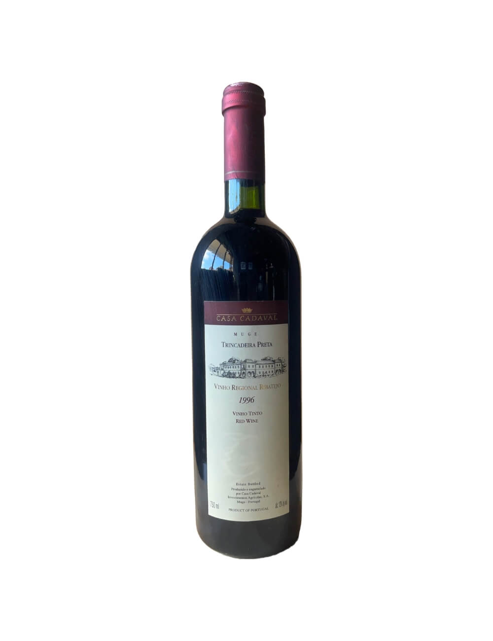 Casa Cadaval Trincadeira Preta 1996 Vinhos Velhos