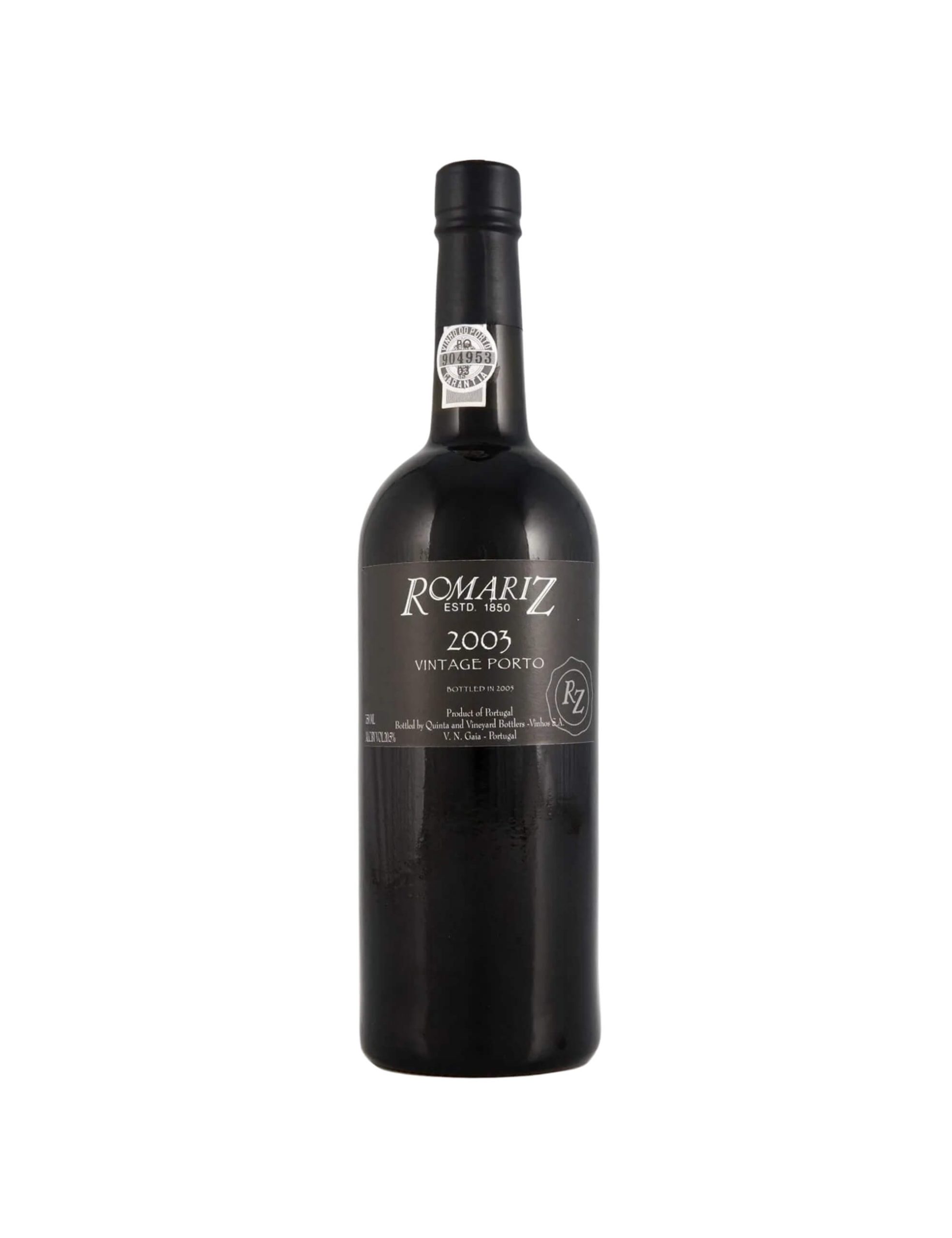 Romariz Vintage Port 2003 Vinhos Velhos