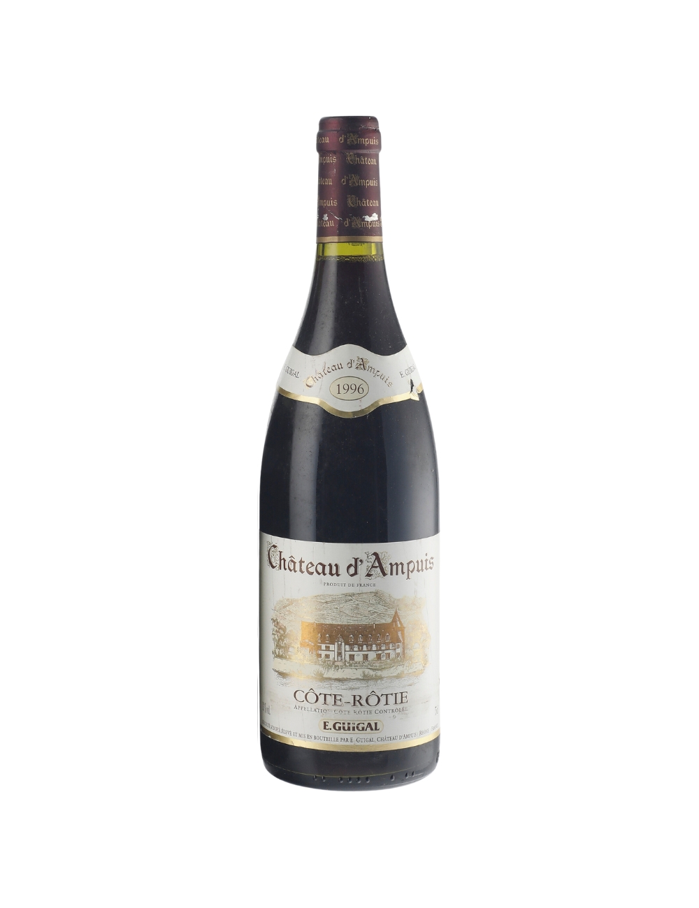 Guigal Chateau d'Ampuis Cote Rotie 1996 Vinhos Velhos