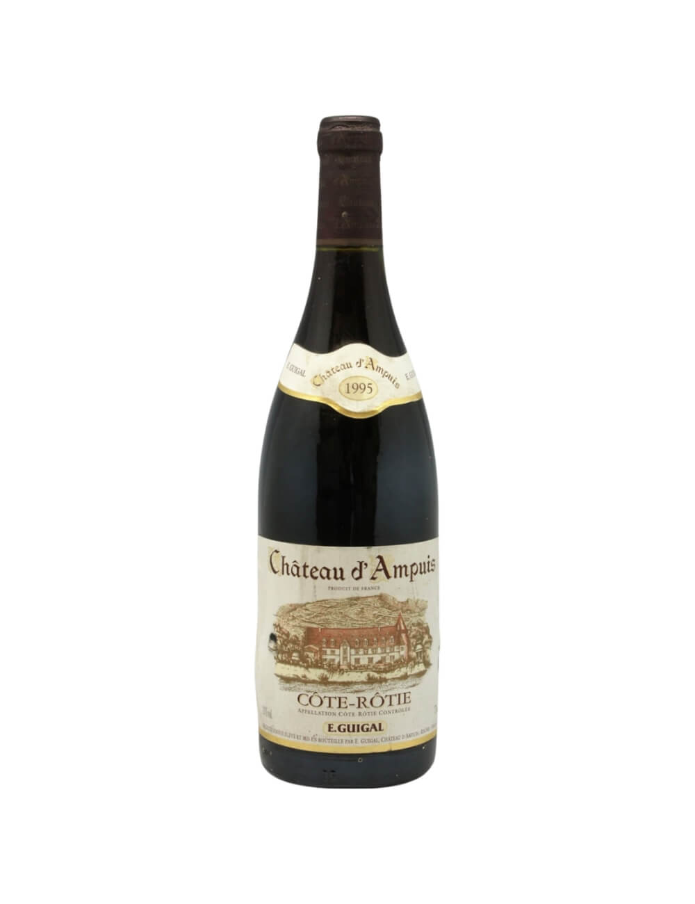 Guigal Cote Rotie Chateau d'Ampuis 1995 Vinhos Velhos