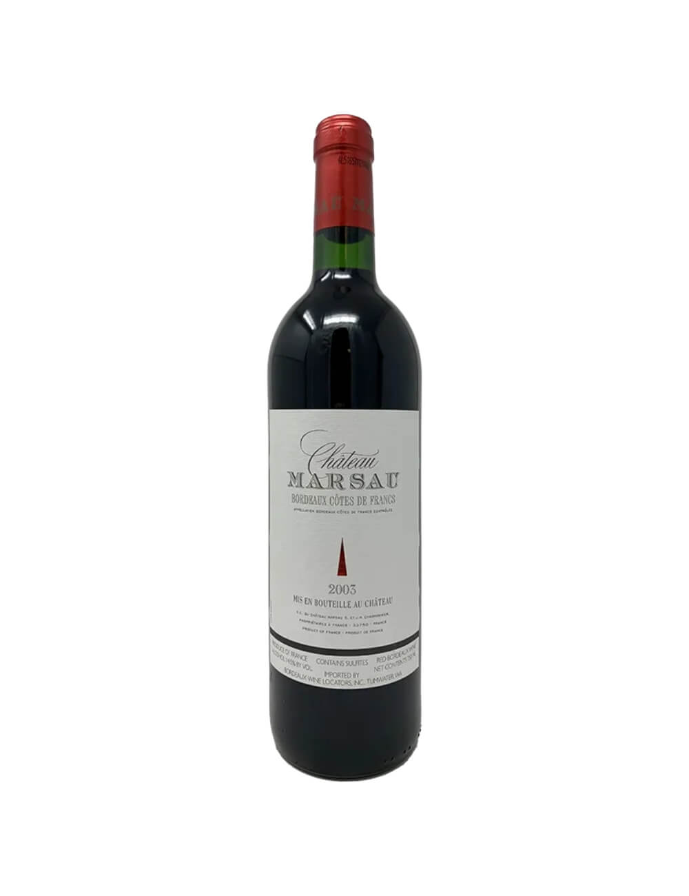 Chateau Marsau 2003 Vinhos Velhos